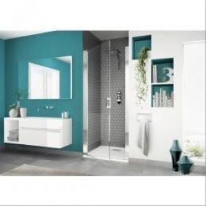 Paroi de douche porte pivotante Smart OT P Kinedo 87 à 91cm – KINEDO
