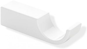 Patère Salle de Bain Hewi System 800 K Crochet simple 80 mm Plastique