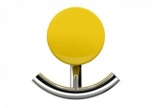 Patère Salle de Bain Hewi System 815 Crochet double mural ø 40 mm