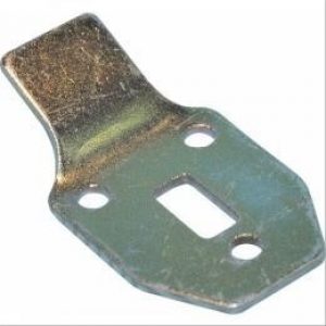 Patte support de lavabo en acier bichromaté, 3mm d&rsquo;épaisseur – Plombelec