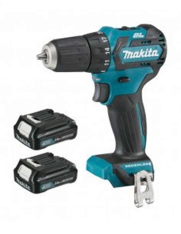 Perceuse visseuse 10,8V MAKITA (2x4AH) en coffret MAKPAC DF332DSAJ