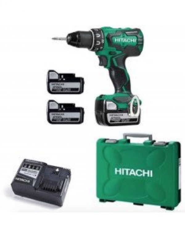 Perceuse visseuse 14,4V HIKOKI (3X5AH) en coffret standard…