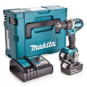 Perceuse Visseuse A Percussion Makita Dhp484Rtj 18 V Li Ion O 13 Mm 2 X 5 Ah