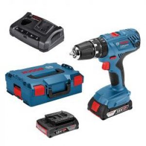 Perceuse Visseuse A Percussion Sans Fil Bosch Gsb 18V 21 Professional 18V 2X2Ah L Boxx