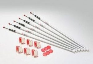 Perches Telescopiques Alu Zipwall 3,66 m (lot de 6)
