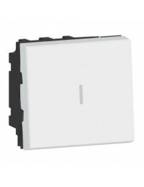 Permutateur 10AX 2 modues Easy-Led blanc LEGRAND