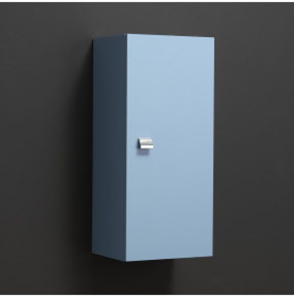 PETIT MEUBLE SUSPENDU 1 PORTE BLEU SERIE EASY 31,5 X 71 CM