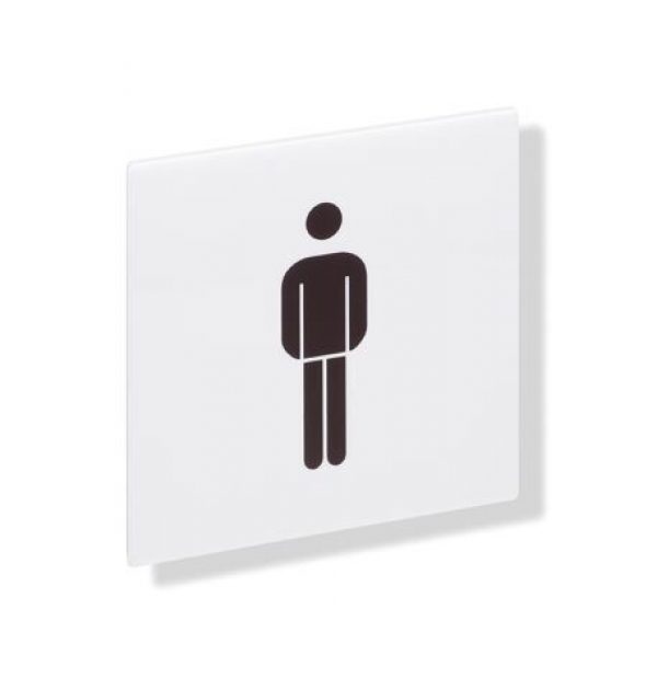 Pictogrammes Toilettes Hewi Silhouette homme guide