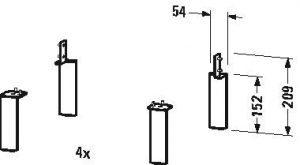 Pied De Meuble Duravit 4