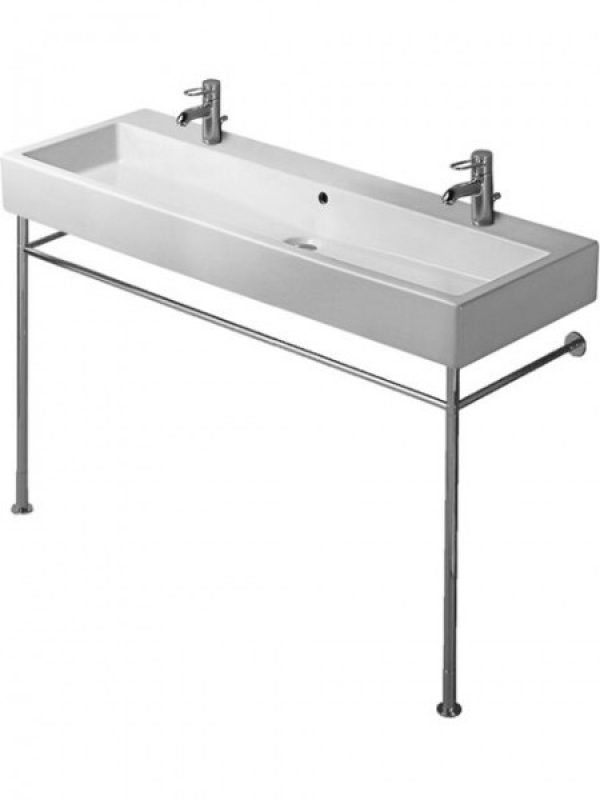 Pied De Meuble Duravit Métallique Vero pour lavabo 1200 mm