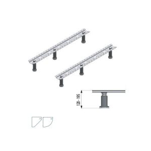 Pieds de Baignoire WF GIGA pour baignoires d’angle en acrylique Mabo