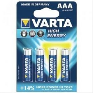 Pile Alcaline High Energy Varta 6LP3146 9V – vendu à l’unité – VARTA