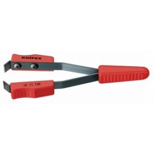 Pince brucelles gratte vernis L=120mm Knipex – KNIPEX