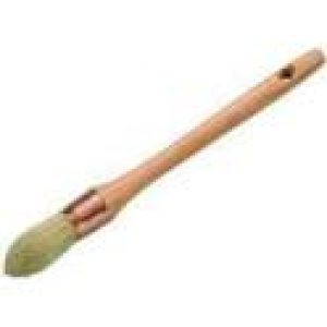 Pinceau pouce à rechampir soies pures manche diamètre 25mm N4