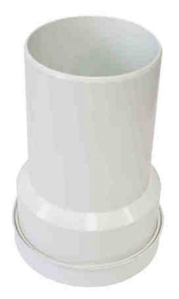 Pipe droite plastique avec joint à levre diamètre 100