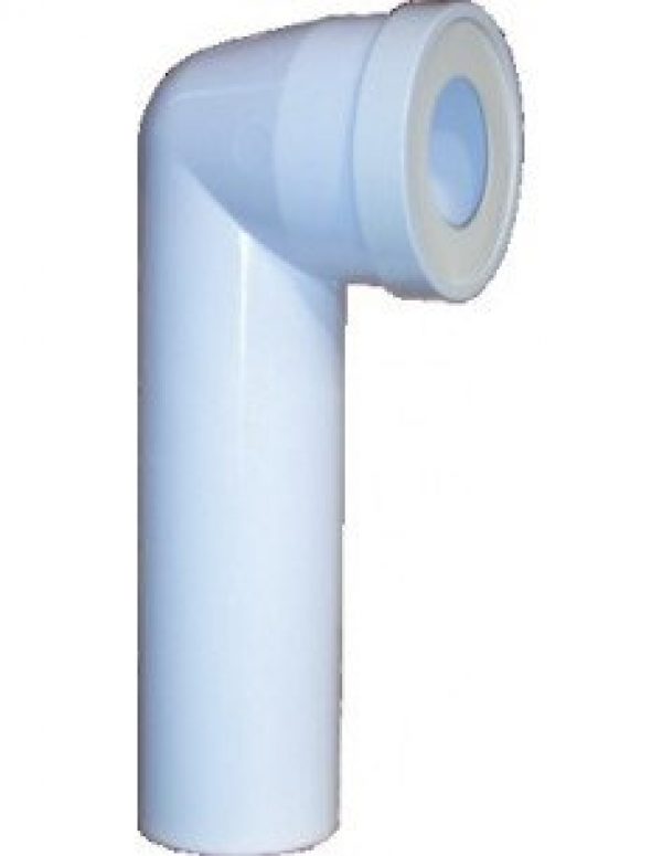 Pipe longue coudée recoupable 100 mm – PL1