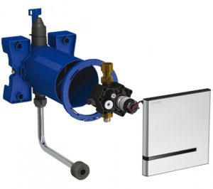 Plaque de Commande Delabie TEMPOMATIC 4 145x145x120mm Inox Acier 430SBOX-430010