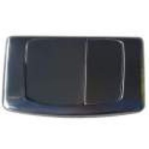 Plaque de commande double débit Angel Inox