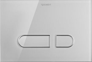 Plaque de Commande Duravit DuraSystem Installation 230 x 147 mm Blanc WD5002012000