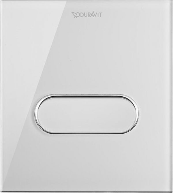 Plaque de Commande Duravit DuraSystem Installations 140 x 157 mm Blanc WD5005012000