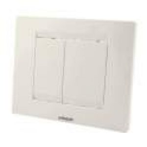 Plaque de commande Essentiel Blanche