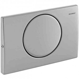 Plaque de Commande Geberit Mambo Gris Acier inoxydable