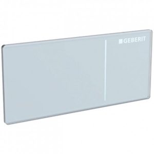 Plaque de Commande Geberit Omega70 pour rinçage double touche Inox brossé (115084)