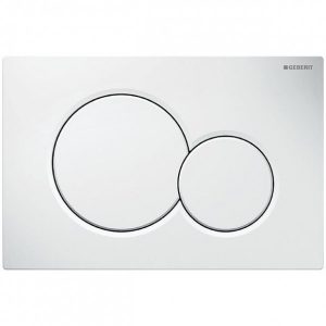 Plaque de Commande Geberit Sigma01 Blanc 115770115