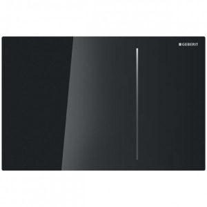 Plaque de Commande Geberit Sigma70 Noir Verre