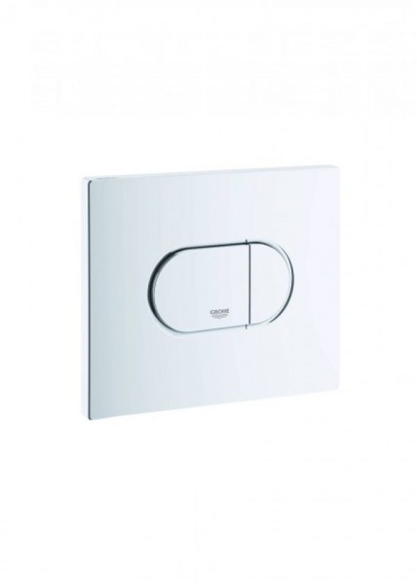 Plaque de Commande Grohe Arena Cosmopolitan Blanc Alpin Laiton 38858SH0