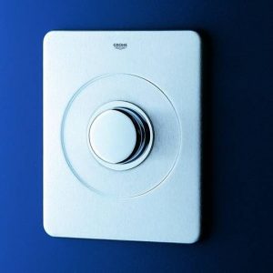 Plaque de Commande Grohe Chromé Laiton 43901000