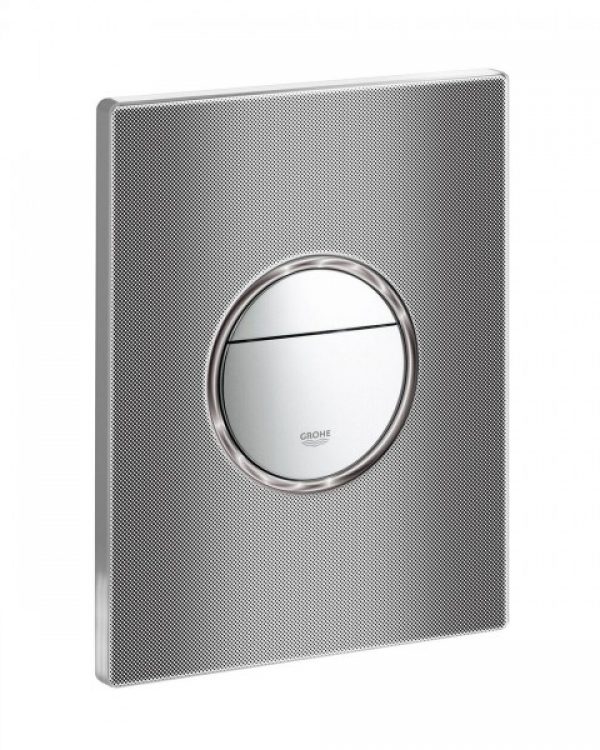Plaque de Commande Grohe Nova Cosmopolitan imprimée Chromé mat Plastique 38847XG0