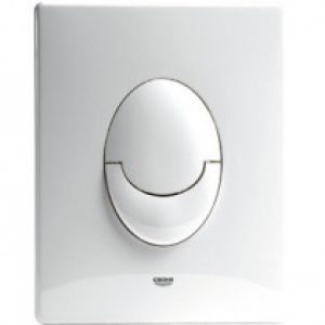 Plaque de commande Grohe Skate Air pour Rapid SL – Blanche