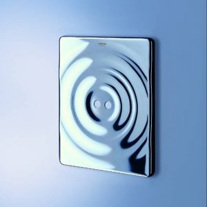 Plaque de Commande Grohe Tectron Surf Blanc Laiton