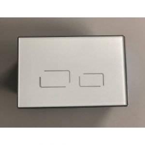 Plaque de commande sensitive blanche pour…