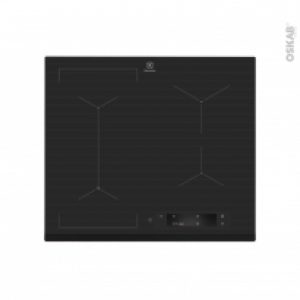 Plaque De Cuisson 4 Feux Induction 60Cm Verre Noir Electrolux Eis6448