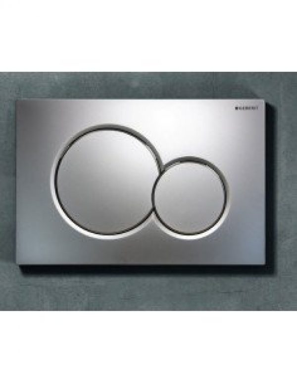 Plaque de déclenchement GEBERIT SIGMA01 chromé mat  – 115.770.46.5