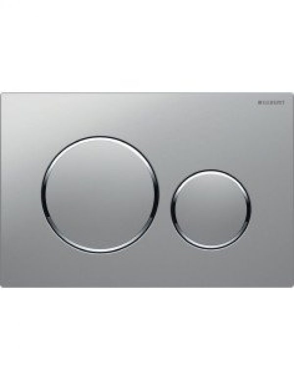 Plaque de déclenchement WC GEBERIT SIGMA 20 chromé mat – 115.882.KN.1