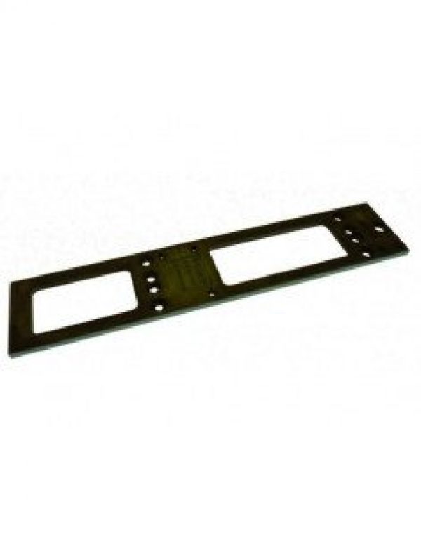 Plaque de montage GEZE pour série TS 4000 et TS 5000 finition noir…