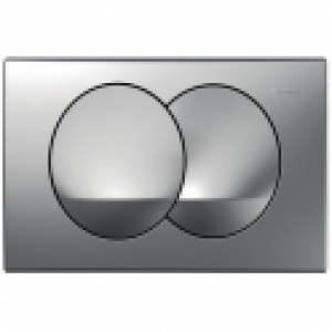 Plaque DELTA 20 mat-chromé