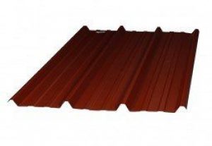 Plaque Nervurée en Acier 2m 63/100e (2 Coloris) à Partir de 5 Plaques