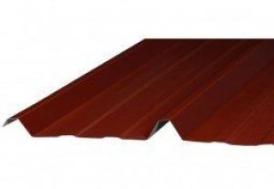 Plaque Nervurée en Acier Régulé 2x1m 63/100e (2 Coloris) à Partir de 5 Plaques