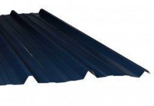 Plaque Nervurée en Acier Régulé 3x1m 63/100e (2 Coloris) à Partir de 5 Plaques