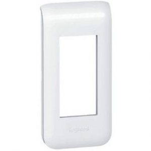 Plaque pour 1 module Mosaic Legrand Blanc 078801