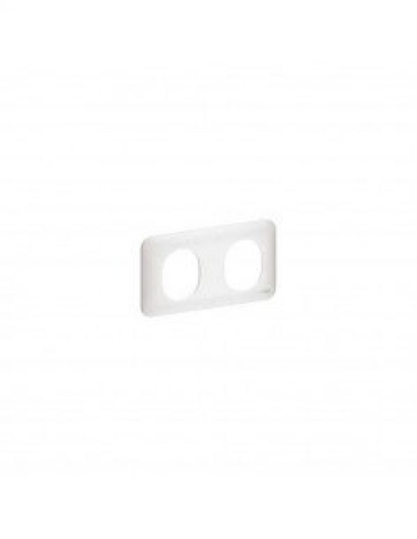 Plaque pour interrupteur SCHNEIDER Ovalis 2 postes horizontal 71mm…