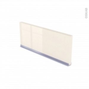 Plinthe De Cuisine Keria Ivoire Avec Joint D Etancheite L220Xh154 Cm
