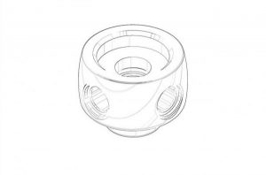 Poignée de Robinet Dornbracht Pour poignée en croix