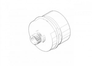 Poignée de Robinet Dornbracht Tara Pour 20000880 Chromé