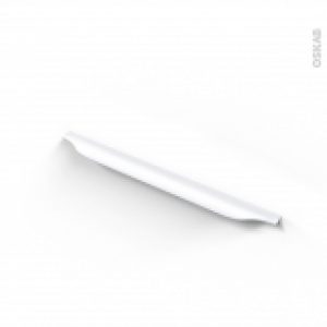 Poignee De Meuble De Cuisine N58 Alu Mat Blanc 396 Cm Entraxe 288 Mm Sokleo