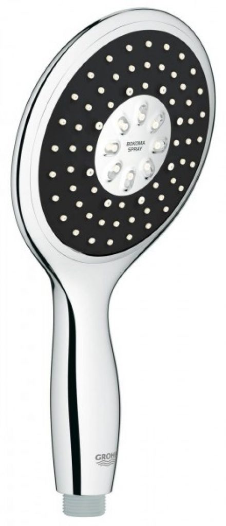 Pommeau de Douche Grohe 4 jets Power&Soul 130 Limestone (27672)